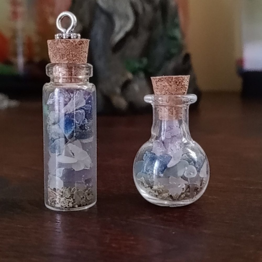 Psychic ability spell jar- Psychic spell- Spell- Spell jar- Psychic abilities